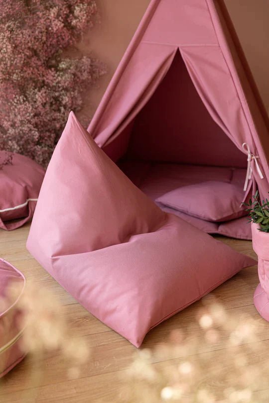 Classy Beanbag, Plain Blush Pink - LPM Home