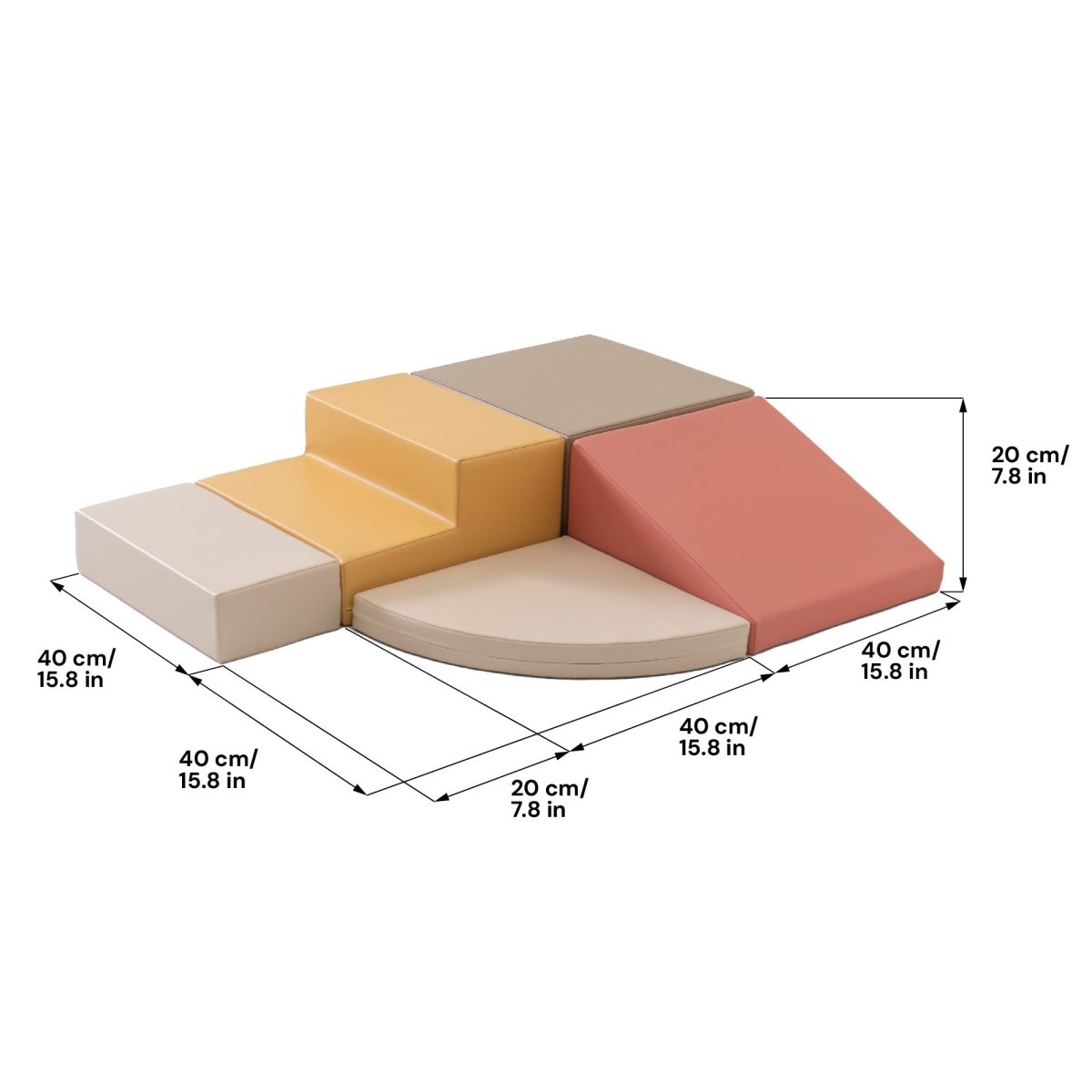 Corner Climber, Pastel Pink (Pre - Order) - Le Petit Marché Home Furniture