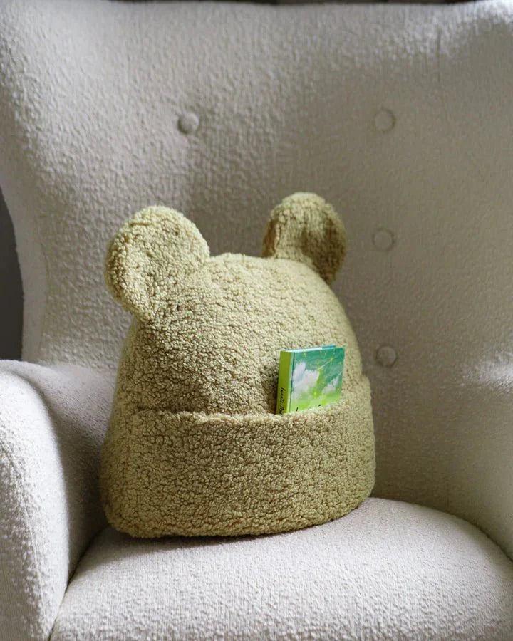 Teddy Cushion, Matcha (Pre - Order) - Le Petit Marché Home Furniture