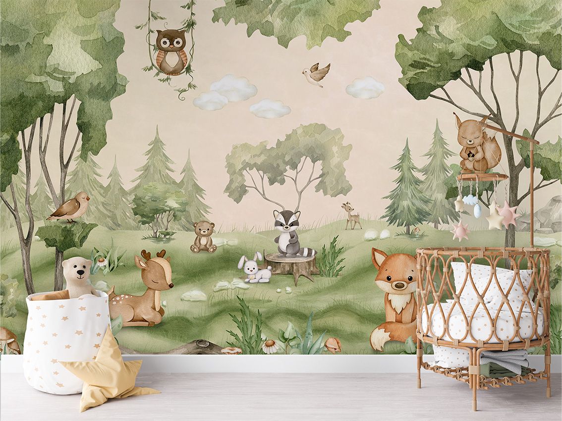 Wallpaper - Woodland Joy (Pre - Order) - LPM Home