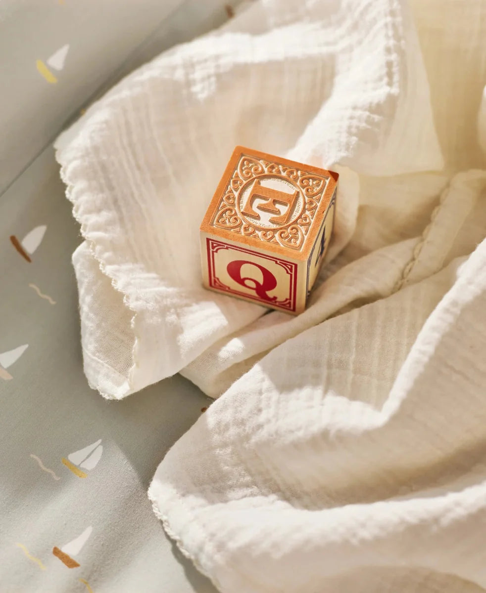 3 - pack Muslin Cloth, Pure Nature - Le Petit Marché Home Furniture