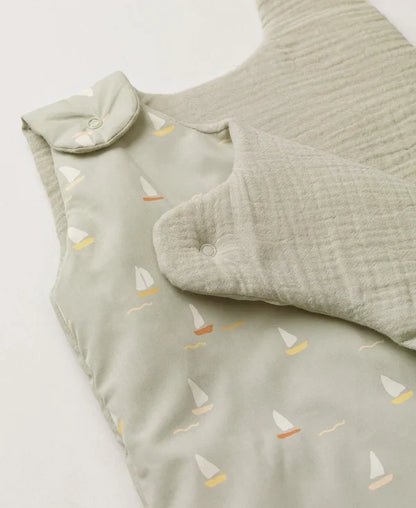 Winter Sleeping Bag 0-6 months, Sailboats (Pre-Order)