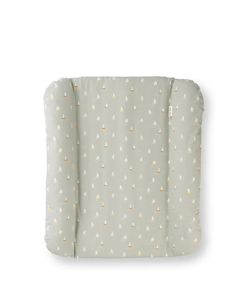Changing Cushion Large, Sailboats (Pre-Order)