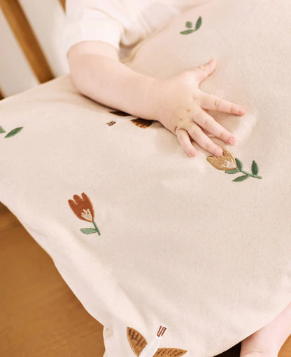 Embroidered Cushion, Songbirds (Pre-Order)