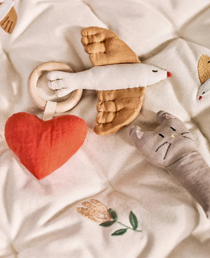 Heart Rattle Teether (Pre-Order)