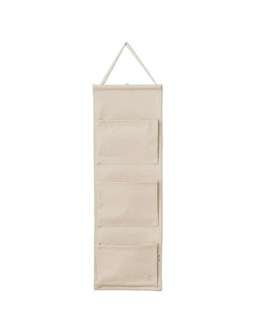 Canvas Hanging Organizer, 3 pockets, Pure Nature (Pre-Order)