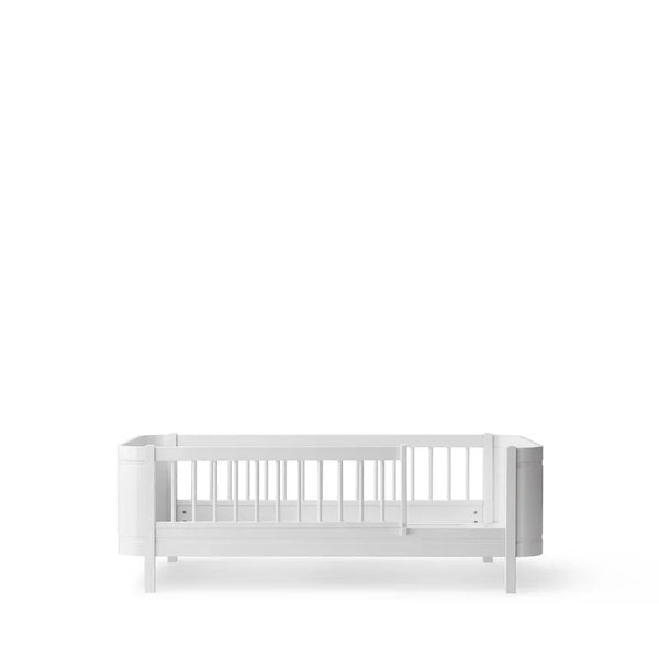 Wood Mini+ Junior Bed, White - Le Petit Marché Home Furniture