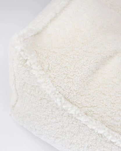 Beanbag Chair, Cream White (Pre - Order) - Le Petit Marché Home Furniture