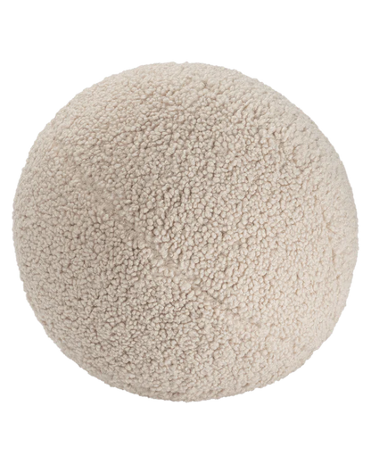 Ball Cushion, Biscuit (Pre - Order) - Le Petit Marché Home Furniture