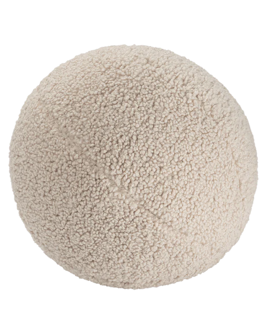 Ball Cushion, Biscuit (Pre - Order) - Le Petit Marché Home Furniture