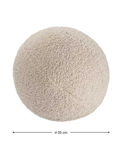 Ball Cushion, Biscuit (Pre - Order) - Le Petit Marché Home Furniture