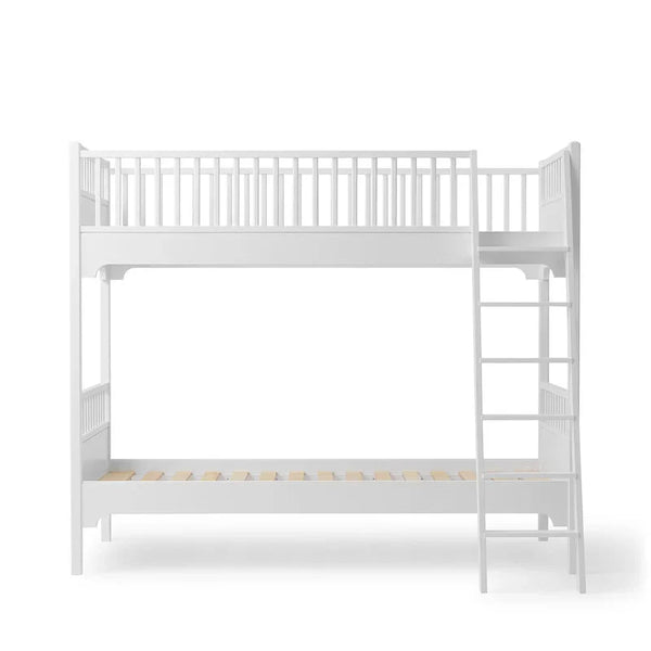 Seaside Classic Bunk Bed with Slant Ladder - Le Petit Marché Home Furniture