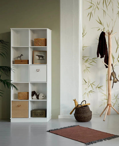 Wood Shelving Unit 2x5 with Base - Le Petit Marché Home Furniture