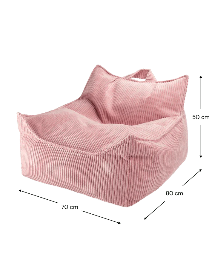 Beanbag Chair, Pink Mouse - Le Petit Marché Home Furniture