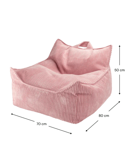Beanbag Chair, Pink Mouse - Le Petit Marché Home Furniture
