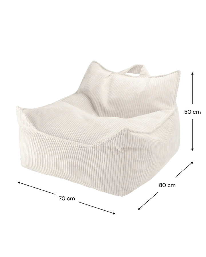 Beanbag Chair, Marshmallow (Pre - Order) - Le Petit Marché Home Furniture