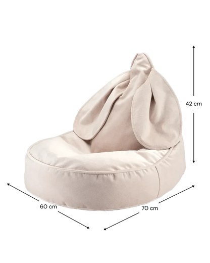 Bunny Beanbag, Dusty Beige - Le Petit Marché Home Furniture