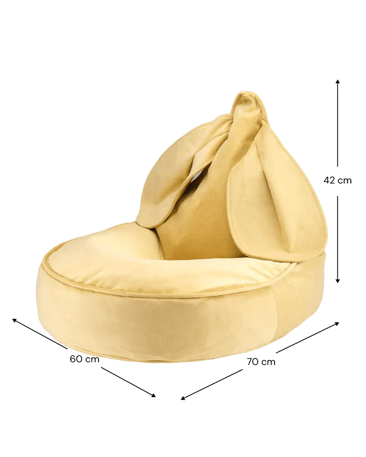 Bunny Beanbag, Salted Caramel (Pre - Order) - Le Petit Marché Home Furniture