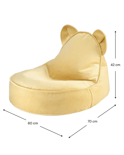 Bear Beanbag, Salted Caramel - Le Petit Marché Home Furniture
