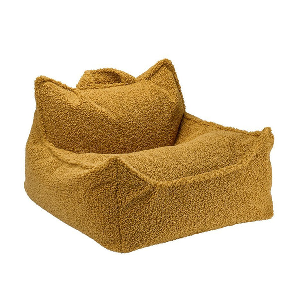 Bean bag Chair Boucle, Maple (Pre - Order) - Le Petit Marché Home Furniture
