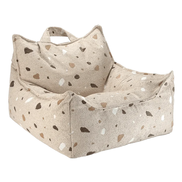 Beanbag Chair, Terrazzo Sand (Pre - Order) - Le Petit Marché Home Furniture