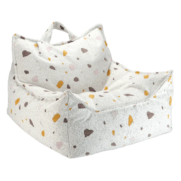 Beanbag Chair, Terrazzo Marble (Pre - Order) - Le Petit Marché Home Furniture