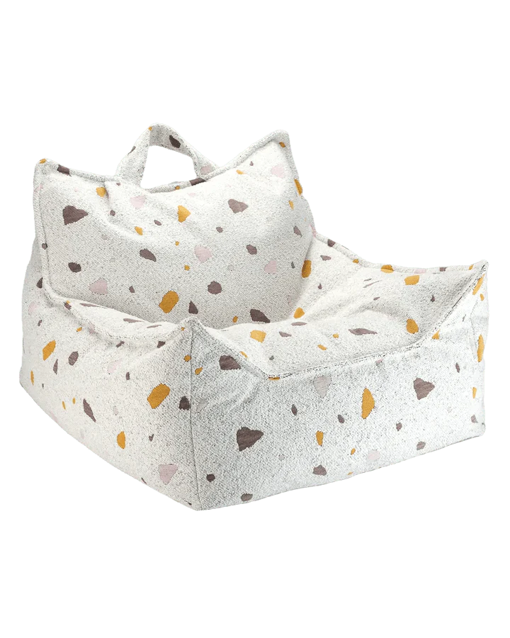 Beanbag Chair, Terrazzo Marble (Pre - Order) - Le Petit Marché Home Furniture