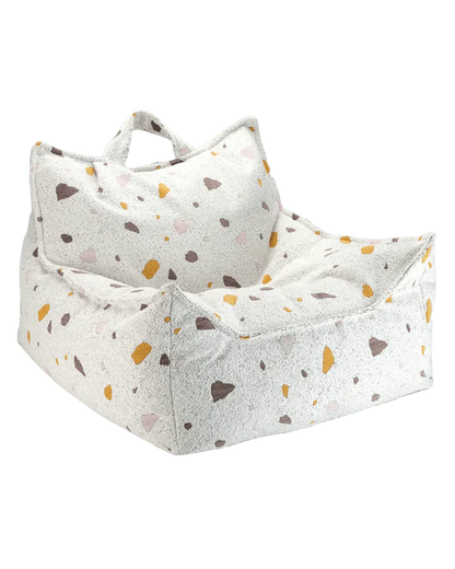 Beanbag Chair, Terrazzo Marble (Pre - Order) - Le Petit Marché Home Furniture