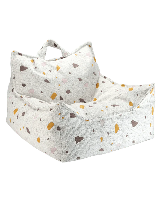 Beanbag Chair, Terrazzo Marble (Pre - Order) - Le Petit Marché Home Furniture