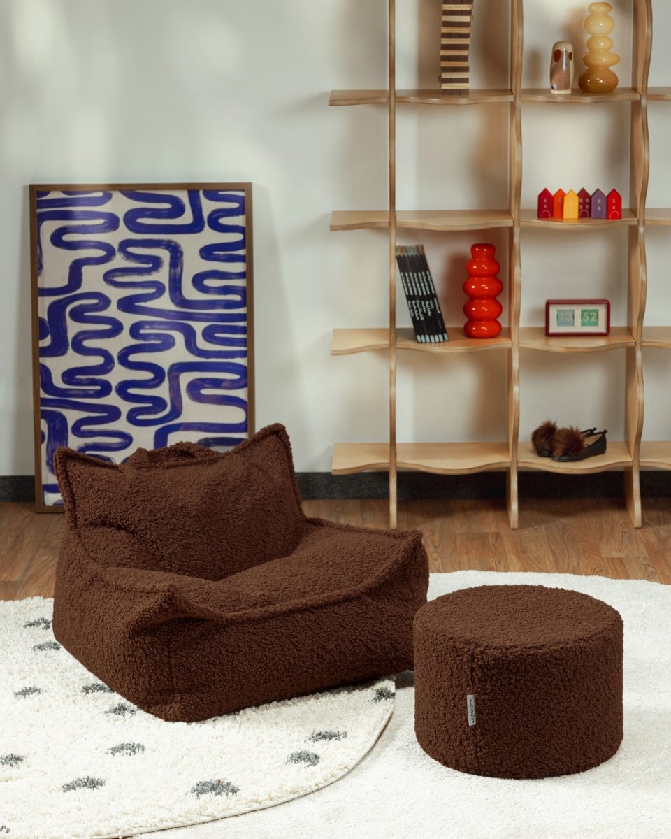 Beanbag Chair, Warm Hazel (Pre - Order) - LPM Home