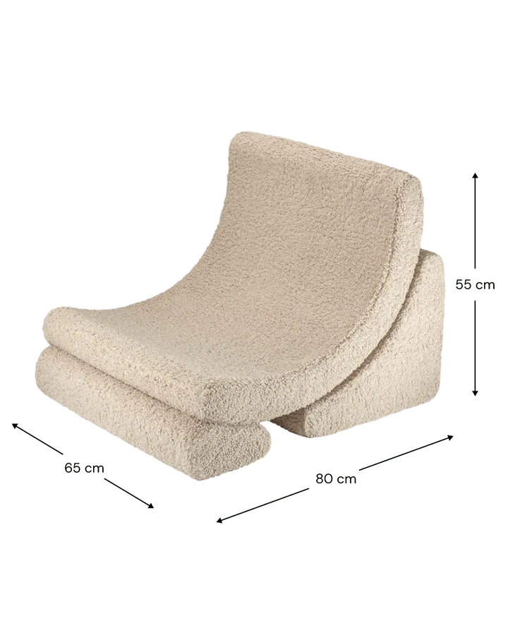 Moon Chair, Biscuit - Le Petit Marché Home Furniture
