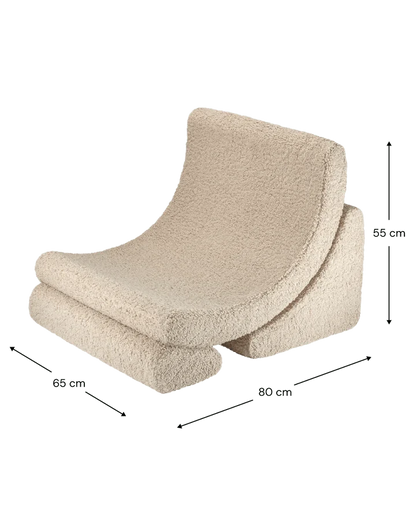 Moon Chair, Biscuit - Le Petit Marché Home Furniture