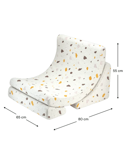 Moon Chair, Terrazzo Marble (Pre Order) - Le Petit Marché Home Furniture