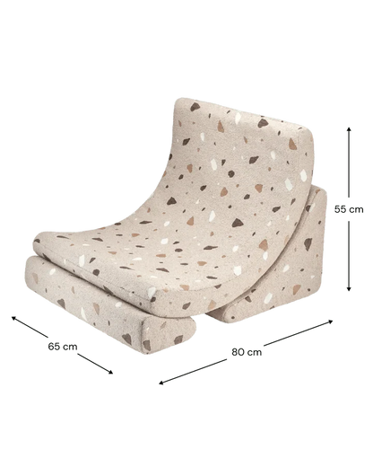 Moon Chair, Terrazzo Sand (Pre Order) - Le Petit Marché Home Furniture