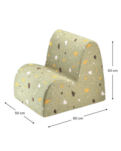 Cloud Chair, Terrazzo Moss (Pre - Order) - Le Petit Marché Home Furniture