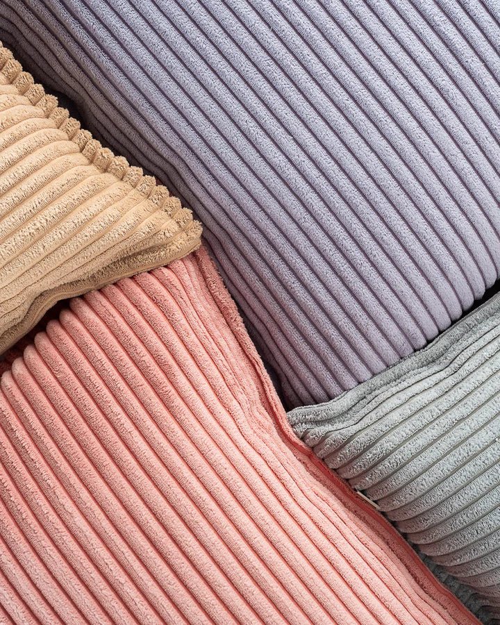 Block Cushion, Blueberry Blue (Pre - Order) - Le Petit Marché Home Furniture