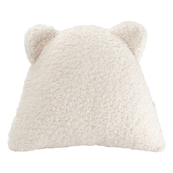 Bear Cushion, Cream White (Pre - Order) - Le Petit Marché Home Furniture