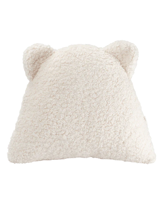 Bear Cushion, Cream White (Pre - Order) - Le Petit Marché Home Furniture