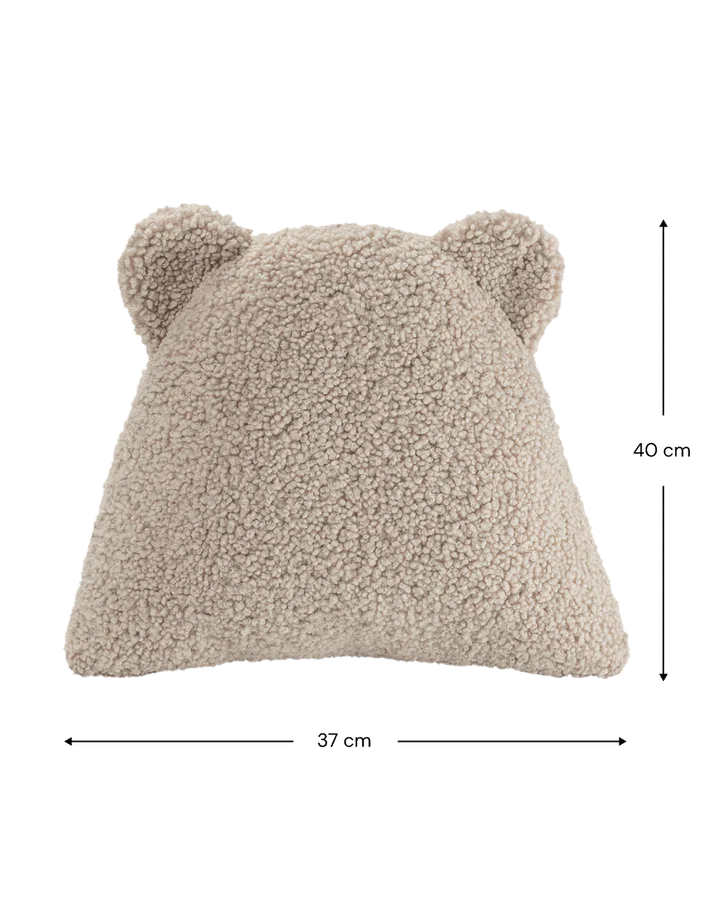 Bear Cushion, Biscuit (Pre - Order) - Le Petit Marché Home Furniture