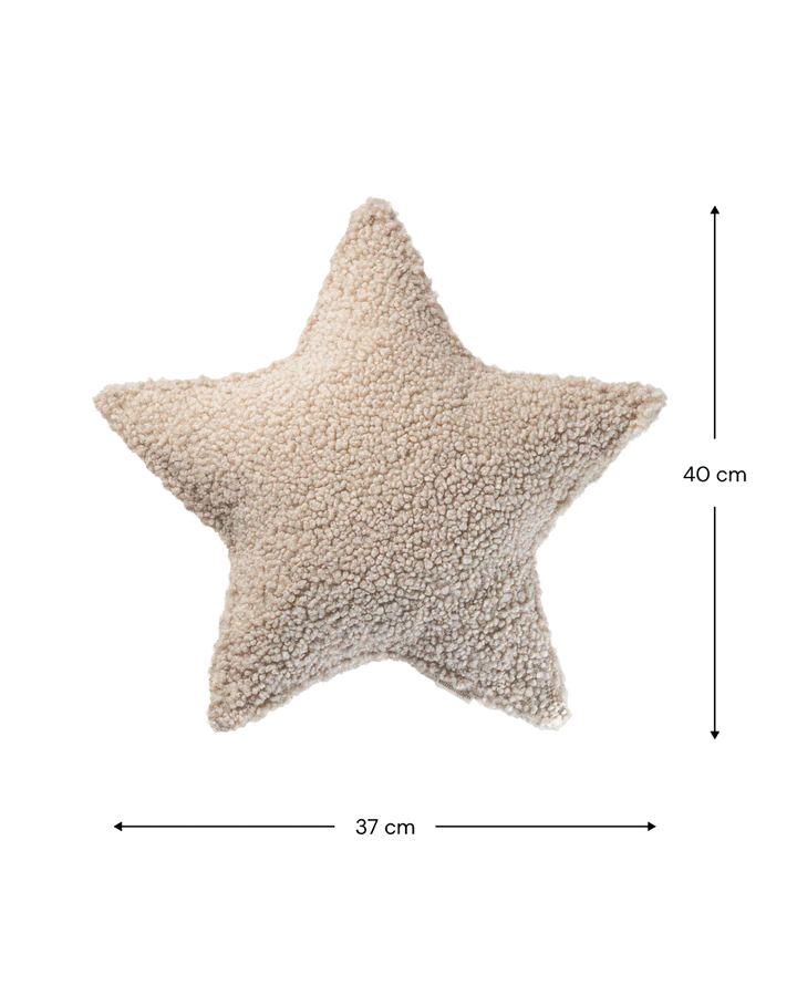 Star Cushion, Biscuit (Pre - Order) - Le Petit Marché Home Furniture