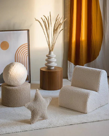 Star Cushion, Biscuit (Pre - Order) - Le Petit Marché Home Furniture