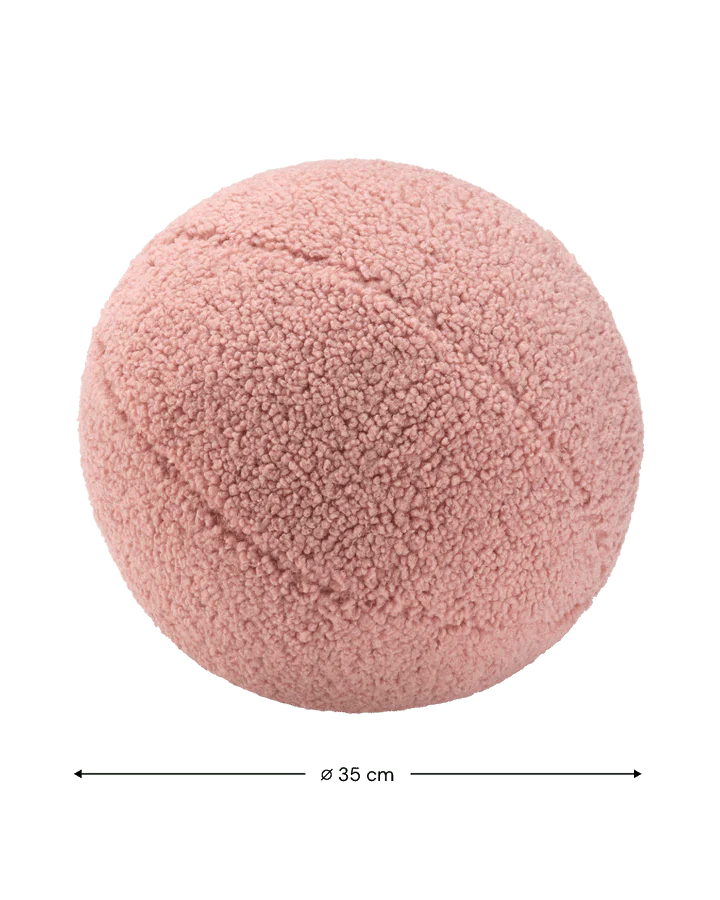 Ball Cushion, Guava (Pre - Order) - Le Petit Marché Home Furniture