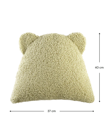 Bear Cushion, Matcha - Le Petit Marché Home Furniture