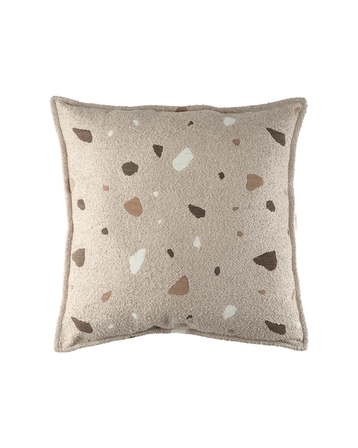 Block Cushion, Terrazzo Sand (Pre - Order) - Le Petit Marché Home Furniture