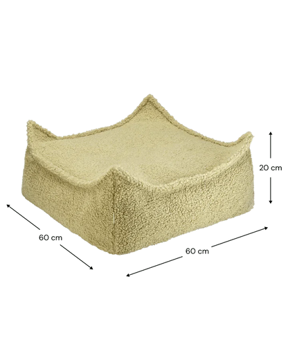 Square Ottoman, Matcha (Pre - Order) - Le Petit Marché Home Furniture