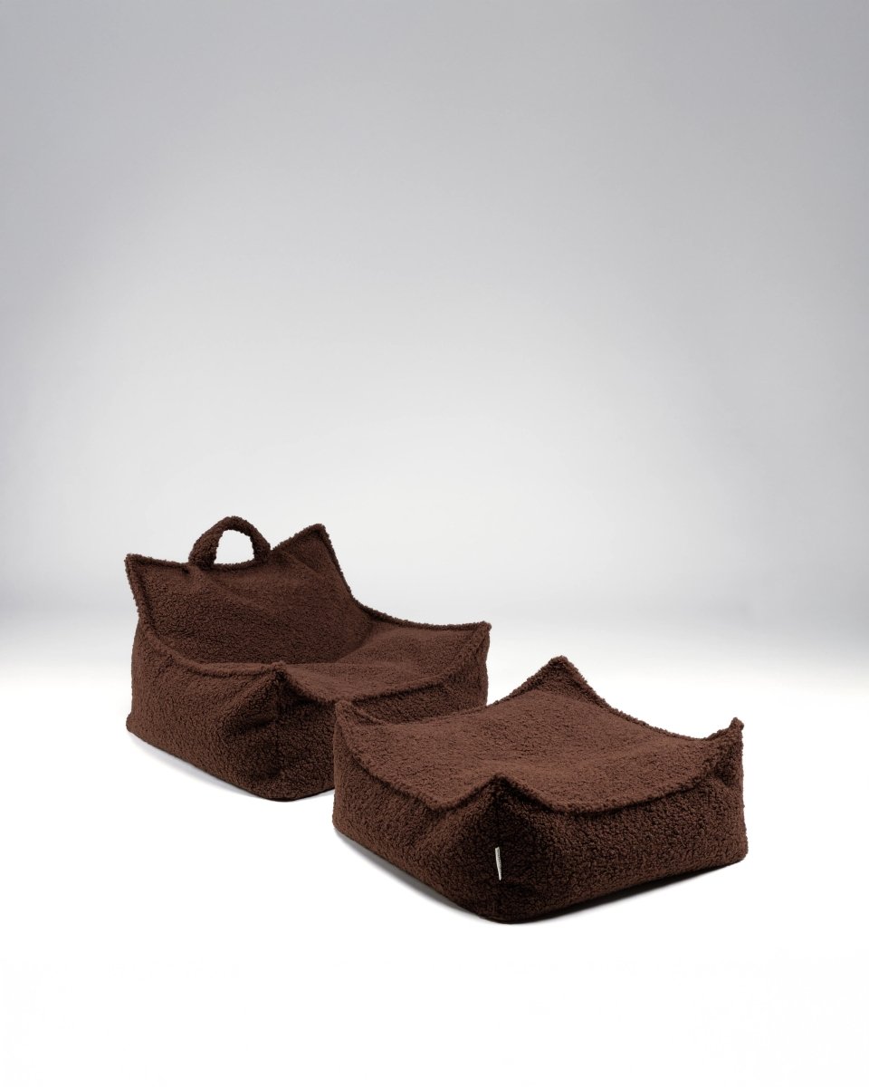 Square Ottoman, Warm Hazel (Pre - Order) - LPM Home