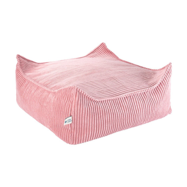 Square Ottoman, Pink Mouse (Pre - Order) - Le Petit Marché Home Furniture