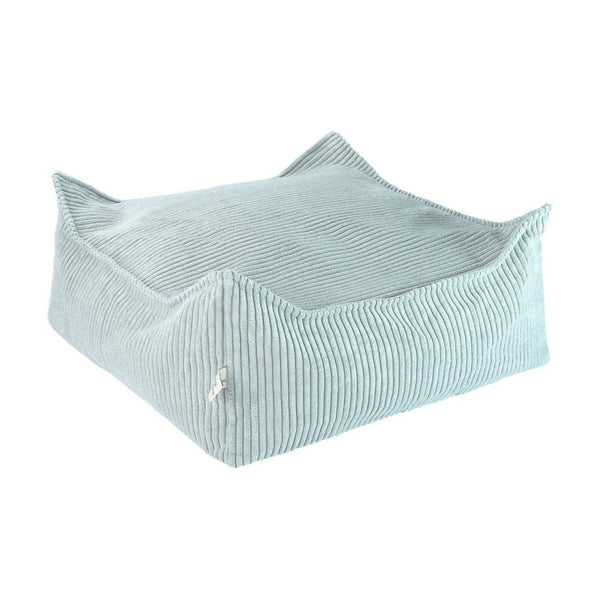 Square Ottoman, Peppermint Green - Le Petit Marché Home Furniture