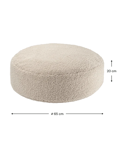 Ottoman, Biscuit (Pre - Order) - Le Petit Marché Home Furniture
