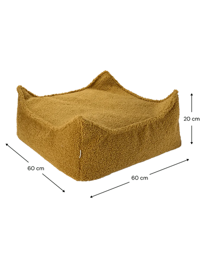 Square Ottoman, Maple (Pre - Order) - Le Petit Marché Home Furniture